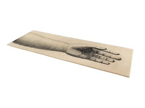 CC-TAPIS FORNASETTI MANO RUG 3'3” x 9'8"