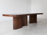 Load image into Gallery viewer, AEQUŌ CAMUR TWO-PART TABLE L121.6&quot; x W51&quot; x H28&quot;
