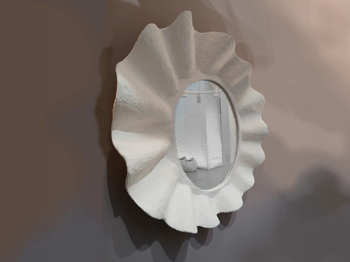 MARTIN HUXFORD VENUS MIRROR H30.25" x W34" x D5"