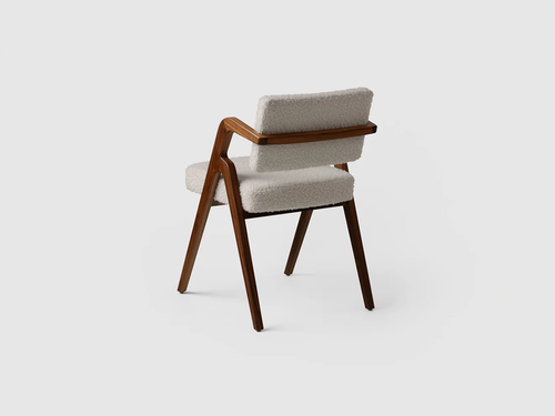 LUTECA EUGENIO DINING ARMCHAIR W20.5" x D22.75" x H32.75" x SH19"