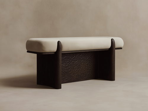 GALERIE NAINOA IKE BENCH 01 W59.75" x D18" x H18"