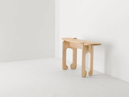 FAYE TOOGOOD PALETTE CONSOLE / SYCAMORE H35.4" x W63" x D18.1"