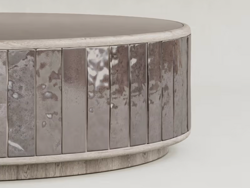GALERIE NAINOA LUME COFFEE TABLE 03 Ø48" x H12.75"
