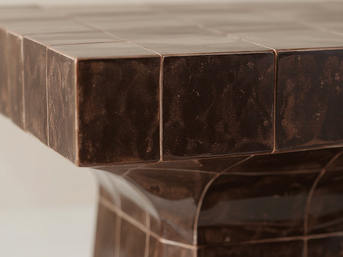 GALERIE NAINOA ARDEN SIDE TABLE 01 W22.5" x D22.5" x H19.5"