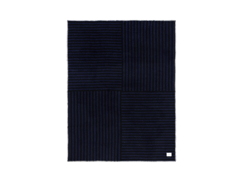 BLACKSAW SERRA THROW / MIDNIGHT MELANGE & BLACK W59" x L79"