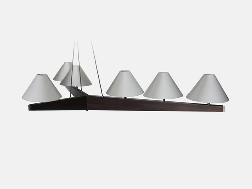 MARTIN HUXFORD GLIDE CHANDELIER / EXTENDED H12.25" x L57" x W28"