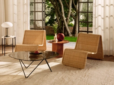 GUBI P3 LOUNGE CHAIR L41.3" x W24.8" x H15.6" x SH11.6"