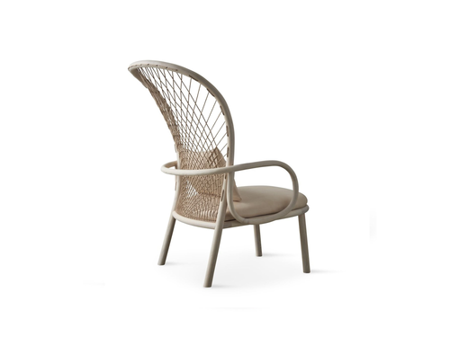 GEMLA OPEN LOUNGE CHAIR H40.9" x W29.1" x D33.1" x SH15.7"