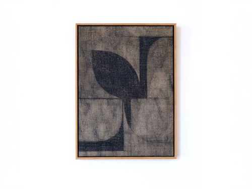 AMÉLIE CRÉPY INK RELIC 8 FRAMED H14.3" x W14.7"