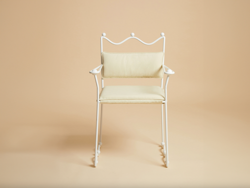 STUDIO EBUR QUEEN ARMCHAIR H34.6" x W22.8" x D19.7"
