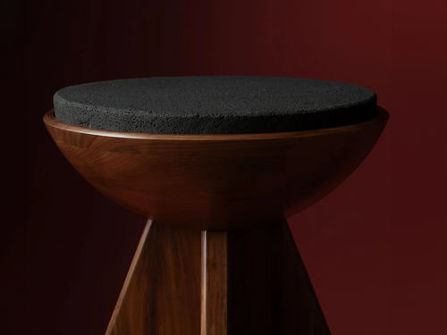 LUTECA TOLO SIDE TABLE / WOOD Ø16" x H20"