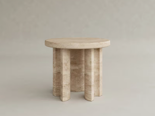 GALERIE NAINOA LIRA SIDE TABLE 02 Ø23.75" x H20"