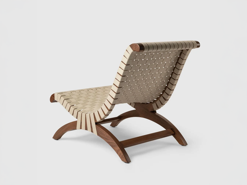 LUTECA BUTAQUE CLASICA LOUNGE CHAIR / STRAPPING W26" x D37.5" x H31.5"