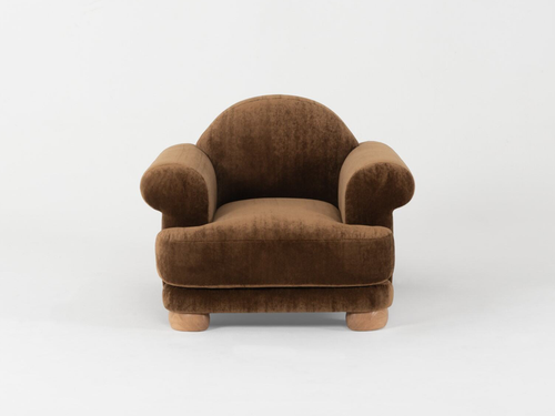 PIERRE AUGUSTIN ROSE SAINT GERMAIN ARMCHAIR W40.5" x D45.3" x H32.3" x SH16.9"