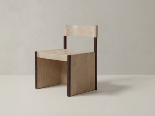 GALERIE NAINOA ARDEN DINING CHAIR 01 W22.75" x D20.25" x H30.75" x SH17.75"