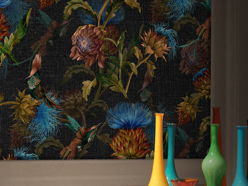 PASCALE RISBOURG WILD ARTICHOKES WALLPAPER