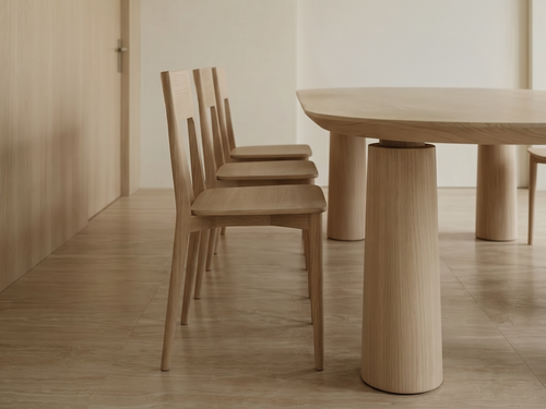 GALERIE NAINOA KEANU DINING TABLE 02 W90.75" x D42" x H30"