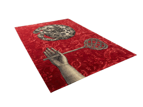 CC-TAPIS FORNASETTI IL GATTIPANNI LIMITED EDITION RUG 7'5" x 9'8"