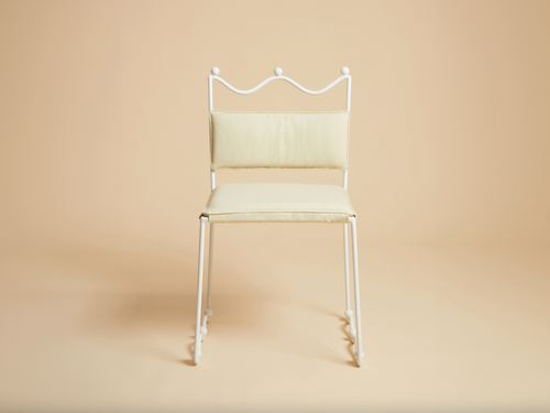 STUDIO EBUR QUEEN FLESH CHAIR H34.6" x W22.8" x D19.7"