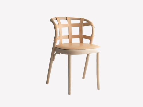 GEMLA COLLAGE DINING CHAIR H29.5" x W18.9" x D18.9" x SH18.1"