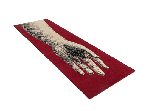 CC-TAPIS FORNASETTI MANO RUG / COLORS 3'3” x 9'8"