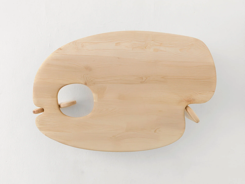 FAYE TOOGOOD PALETTE COFFEE TABLE / SYCAMORE H15.4" x W59.1" x D39.4"