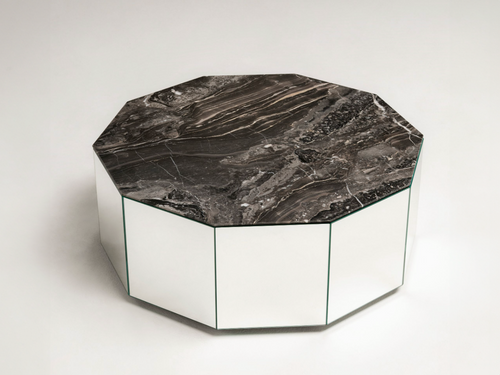 TACCHINI ROBERTO SIRONI COLONNA COFFEE TABLE W27.6" x D26.3" x H10.2"