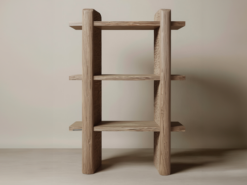 GALERIE NAINOA IKE BOOKSHELF 02 W47.25" x D15.75" x H63"