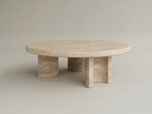 GALERIE NAINOA LIRA COFFEE TABLE 01 Ø43.25" x H13.75"