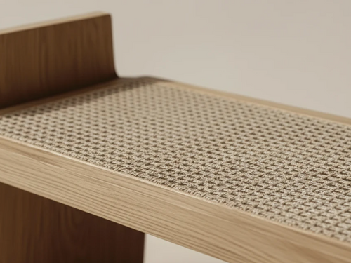 GALERIE NAINOA KEANU BENCH 01 W52" x D15" x H23.40" x SH17.75"
