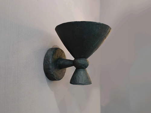 MARTIN HUXFORD LUCIE SCONCE / BRONZE H8.5" x D11" x W8"
