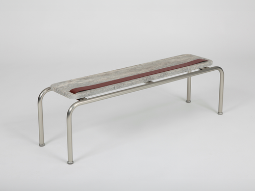 DALMOTO MARMORINO TABLE W26.5" x D21.6" x H18"