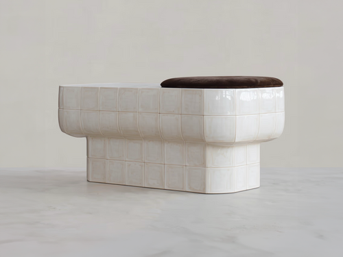 GALERIE NAINOA ARDEN BENCH 03 W43.5" x D18.75" x H19.5"