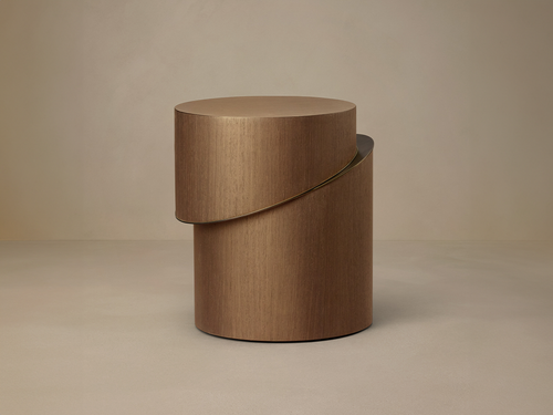 ARTICOLO SLIP SIDE TABLE H18.9” x Ø15.75"