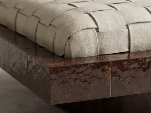 GALERIE NAINOA ARDEN OTTOMAN 01 W47.25" x D47.25" x H14.25"