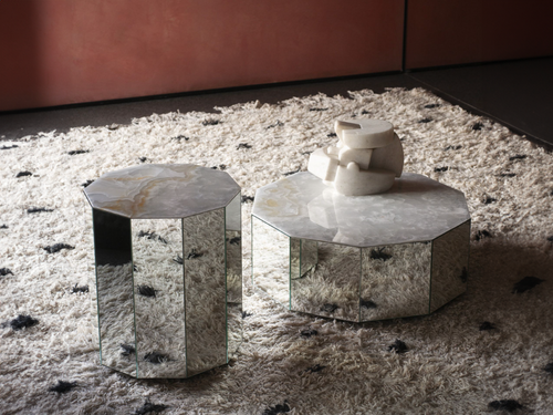 TACCHINI ROBERTO SIRONI COLONNA SIDE TABLE W216.6" x D15.8" x H18.9"