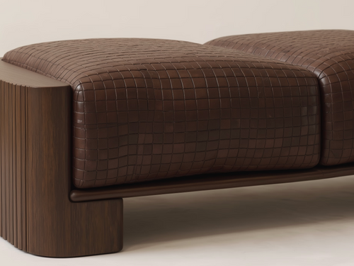 GALERIE NAINOA ARDEN BENCH 01 W72" x D22" x H17.75"