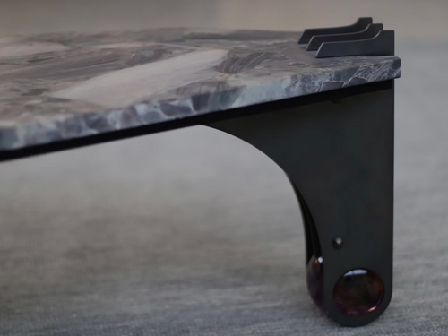 LOST PROFILE CLAWFOOT COFFEE TABLE