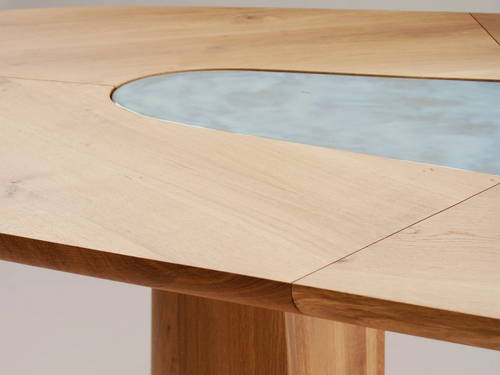 GARCÉ DIMOFSKI DANIEL DINING TABLE W110" x D45" x H29.5"