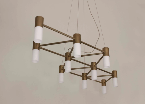 MARTIN HUXFORD MATRIX CHANDELIER W55" x D23" H7"
