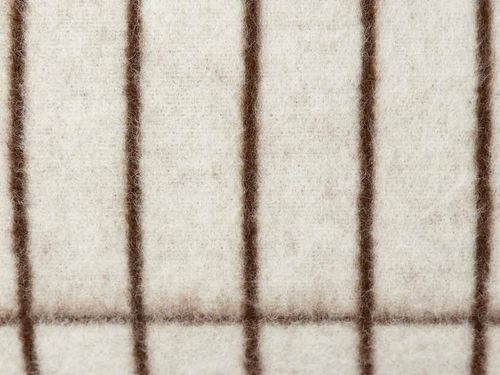 BLACKSAW AALTO PILLOW / IVORY & SEPIA W23" x H11"