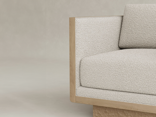 GALERIE NAINOA AURA ARMCHAIR 02 W29.75" x D28.5" x H26.25 x SH15.75"