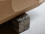 Load image into Gallery viewer, COLLECTION PARTICULIERE ORB BENCH / CEDAR L60&quot; x W18&quot; x H18&quot;
