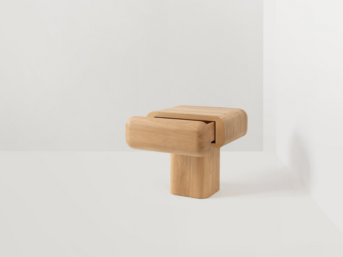 FAYE TOOGOOD STUDIO ROLL NIGHTSTAND H18.9" x W19.7" x D17.7"