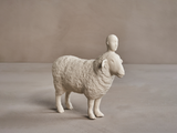 Load image into Gallery viewer, ROBIN WHITEMAN LAMB  SCULPTURE H6.5&quot; x W7&quot;
