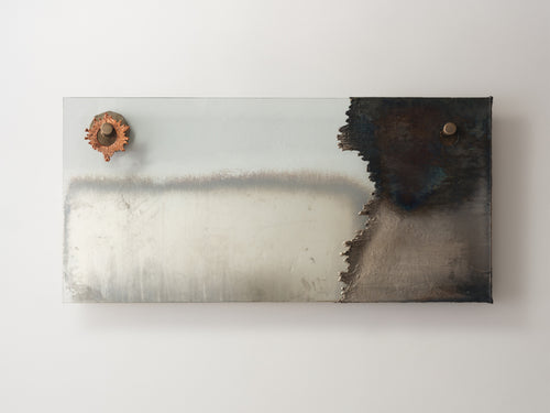 OUTCAST STUDIOS CHEMICAL LANDSCAPE GHOST MIRROR L40" x H20"