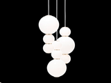 Load image into Gallery viewer, FORMAGENDA PEARLS CHANDELIER 3 Ø16&quot; x H13.25&quot;
