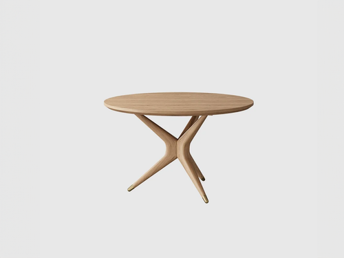 LUTECA ROSA DINING TABLE / ROUND Ø48" x H29"