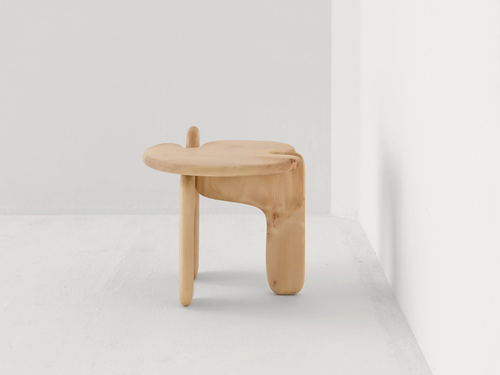 FAYE TOOGOOD PALETTE SIDE TABLE / SYCAMORE H19.3" x W20.5" x D20.1"