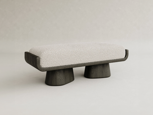 GALERIE NAINOA AURA BENCH 01 W50.75" x D18.75" x H17.75"